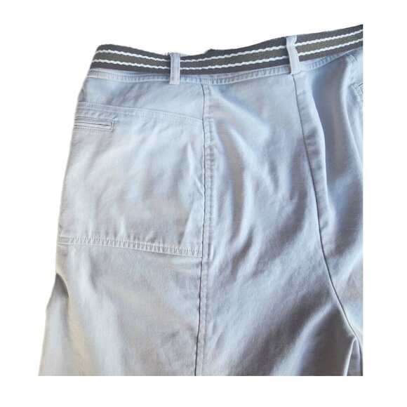 Tribal Stretch Extensible Women's Casual Off White Pants - 12 - Picture 3 of 7